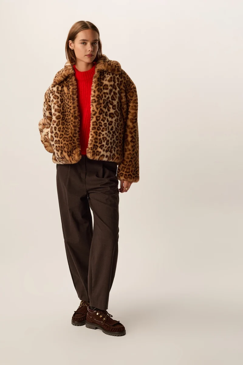Manteau Ybou Fauve