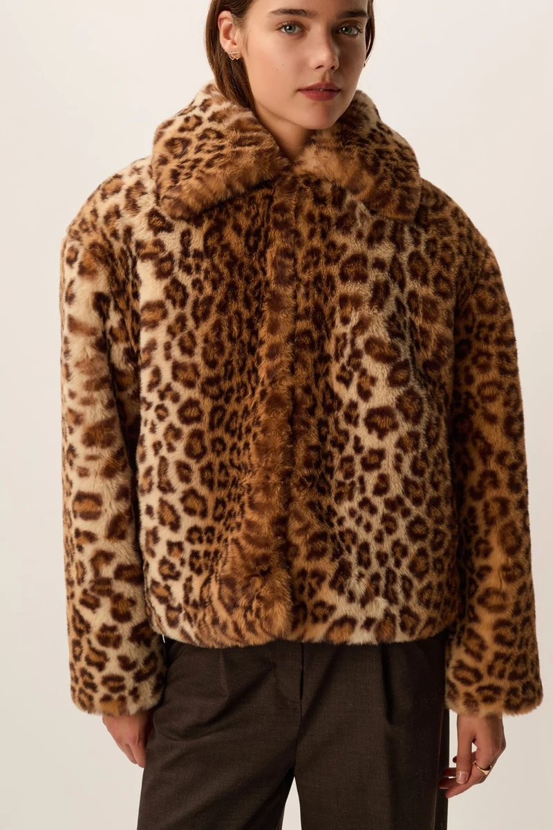 Manteau Ybou Fauve