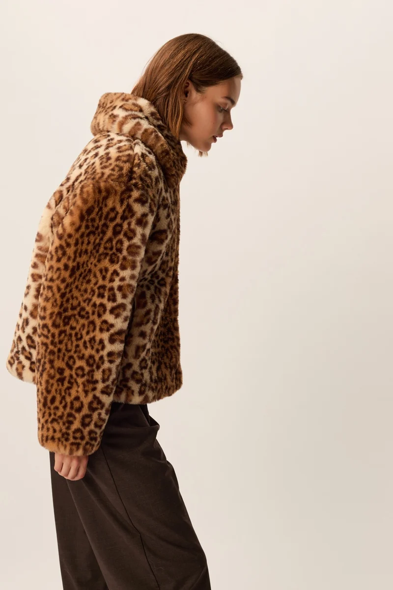 Manteau Ybou Fauve
