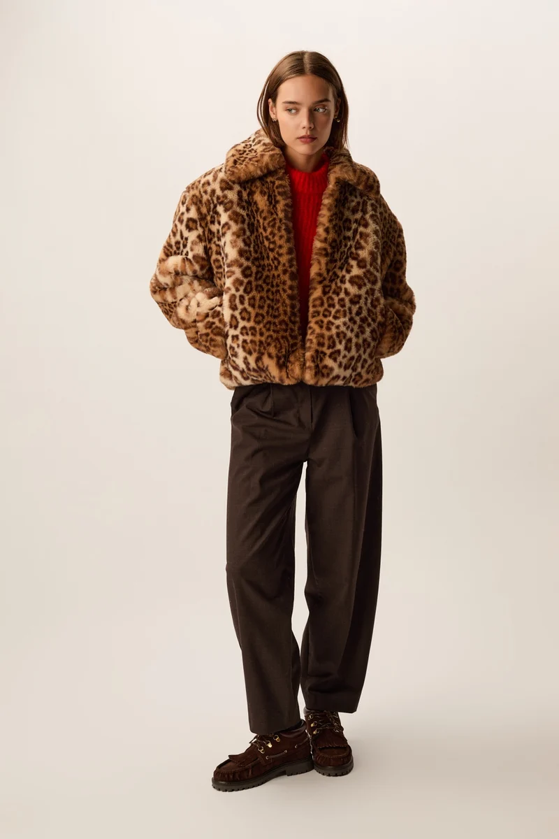 Manteau Ybou Fauve