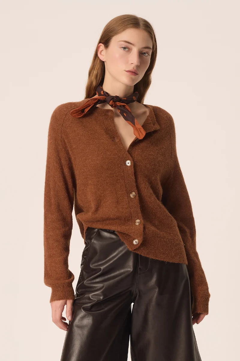 Gilet Delfin Cognac