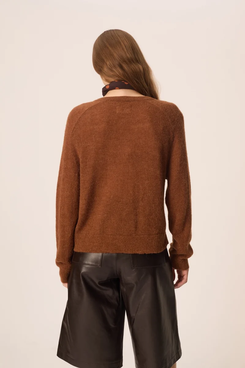 Gilet Delfin Cognac