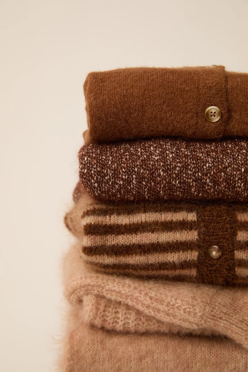 Gilet Delfin Cognac