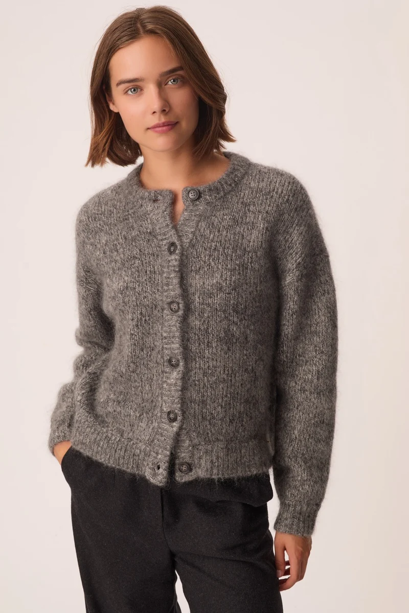 Gilet Ambre Gris Moyen
