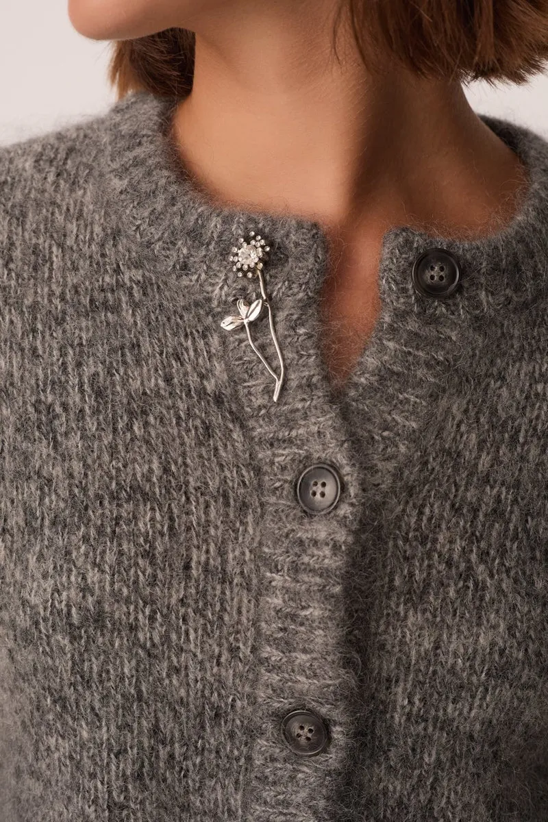 Gilet Ambre Gris Moyen
