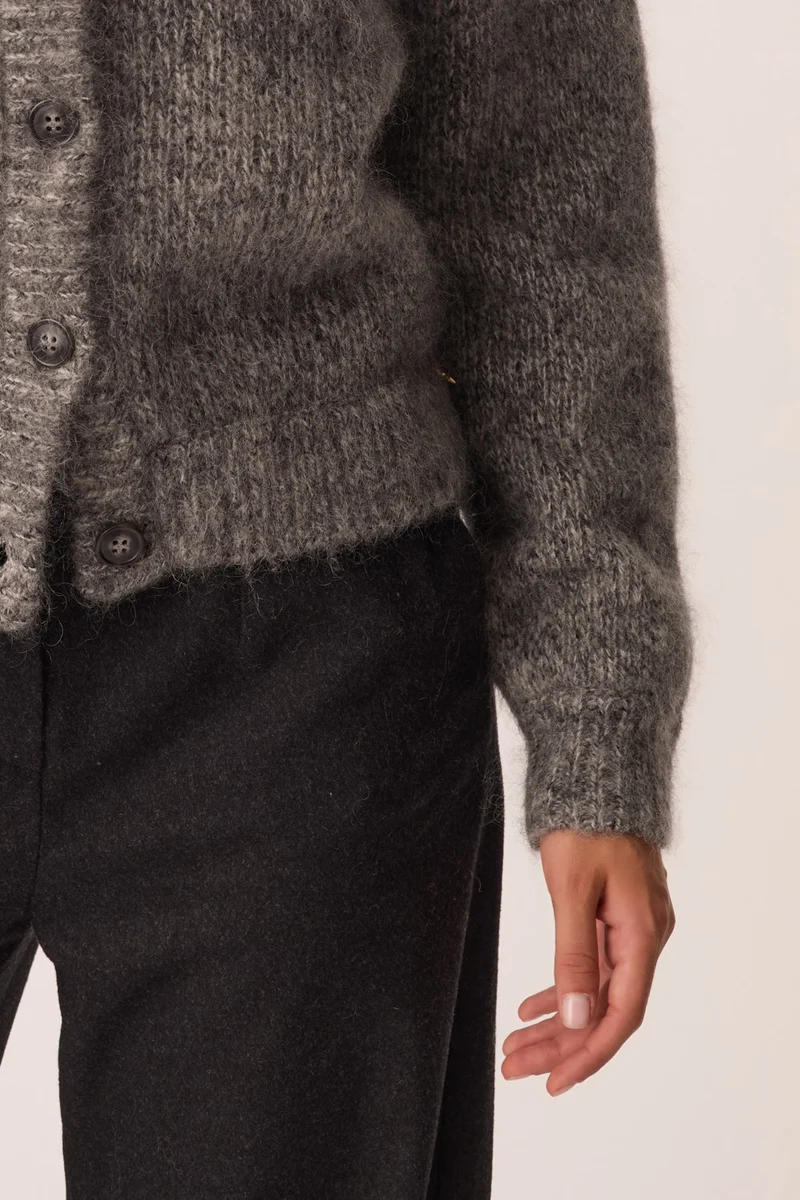 Gilet Ambre Gris Moyen