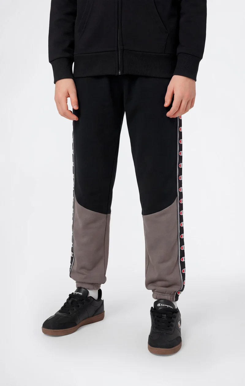 Boys’ Elastic Cuff Pants with Tape Logo