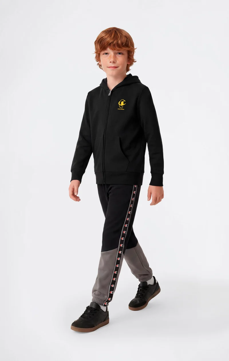 Boys’ Elastic Cuff Pants with Tape Logo