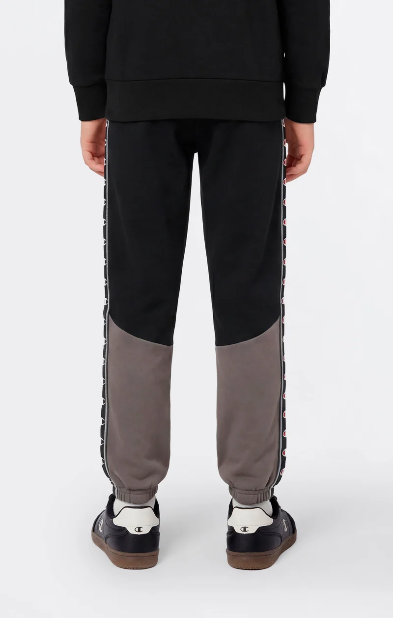 Boys’ Elastic Cuff Pants with Tape Logo