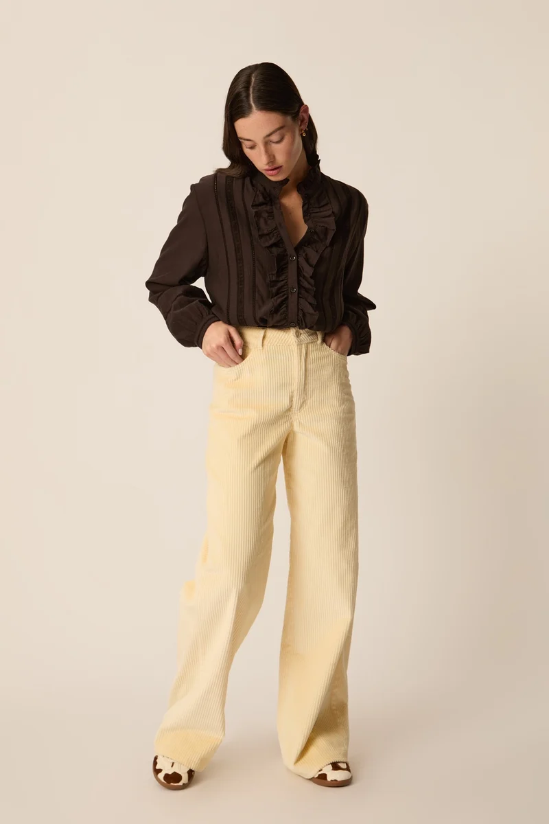 Pantalon Tedette Vanille