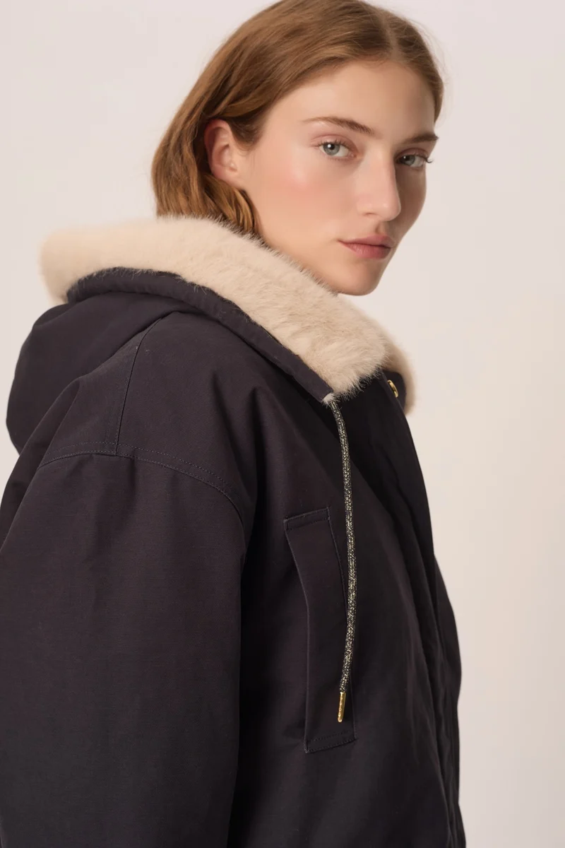 Manteau Ynessa Marine