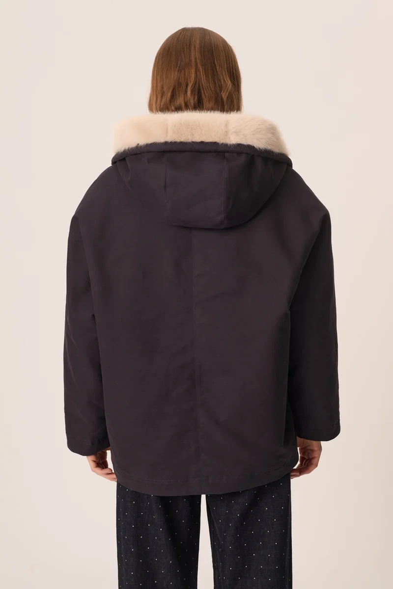 Manteau Ynessa Marine