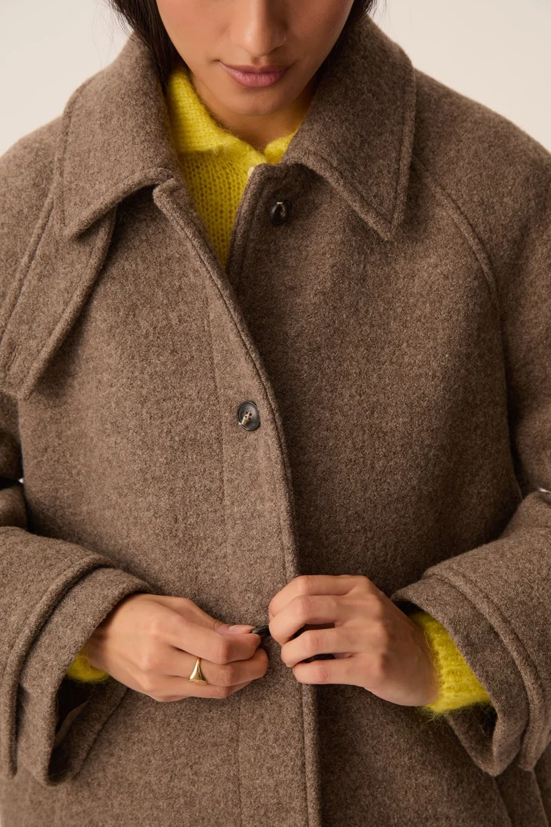 Manteau Yver Roche Chiné