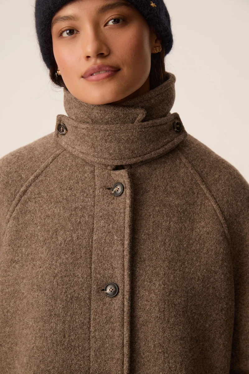 Manteau Yver Roche Chiné