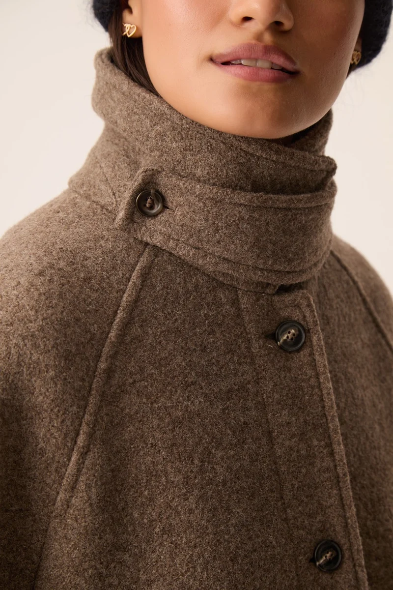 Manteau Yver Roche Chiné