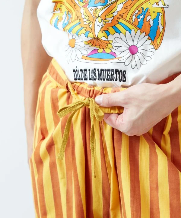Pantalon fuselé à rayures Otomi