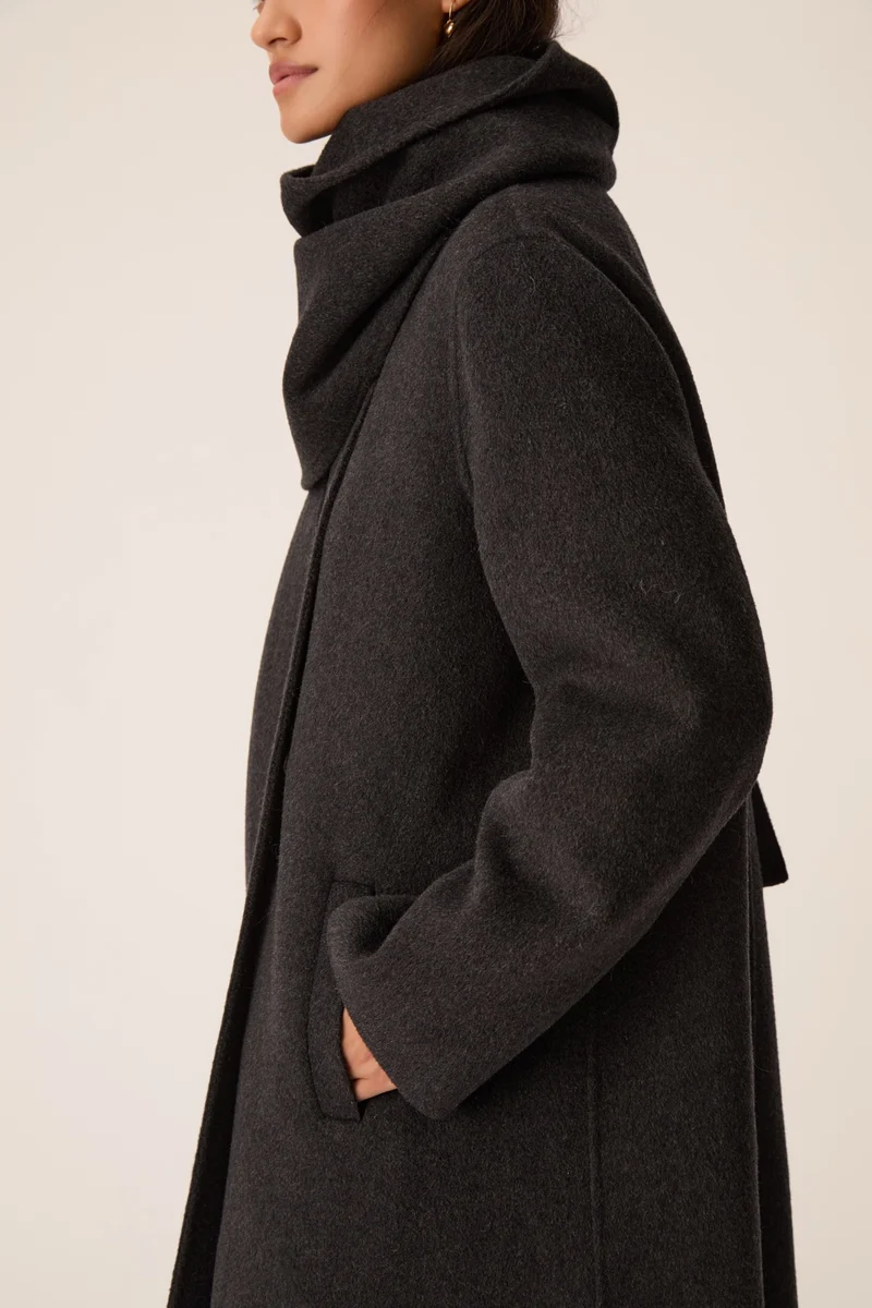 Manteau Yvanka Anthracite
