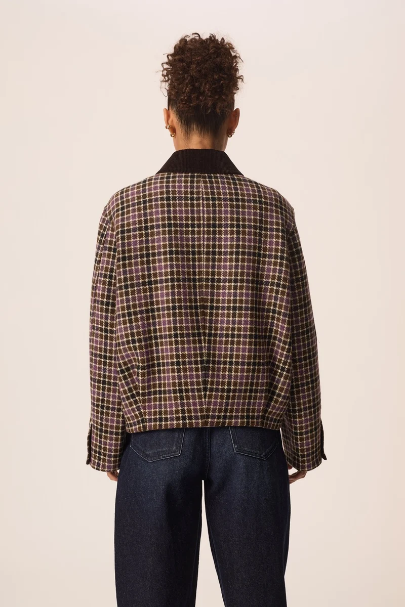 Manteau Ytria Carreau Automne