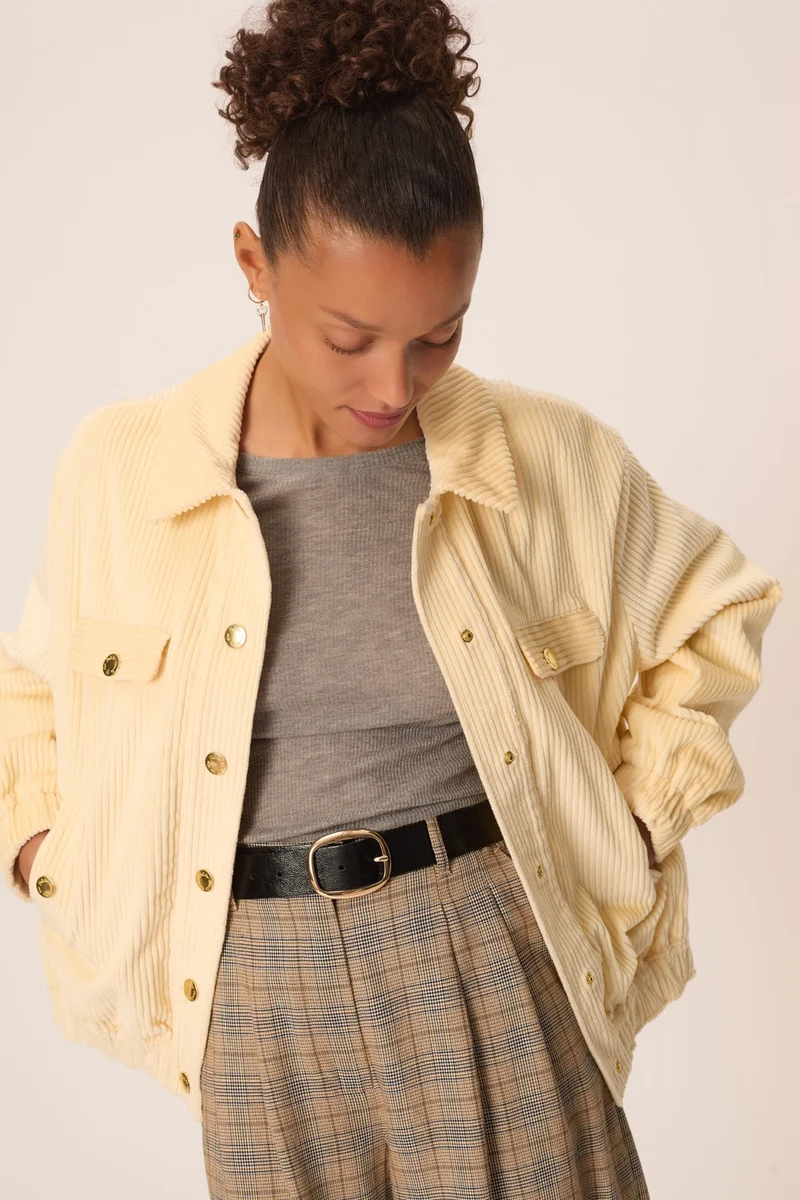 Veste Ted Vanille