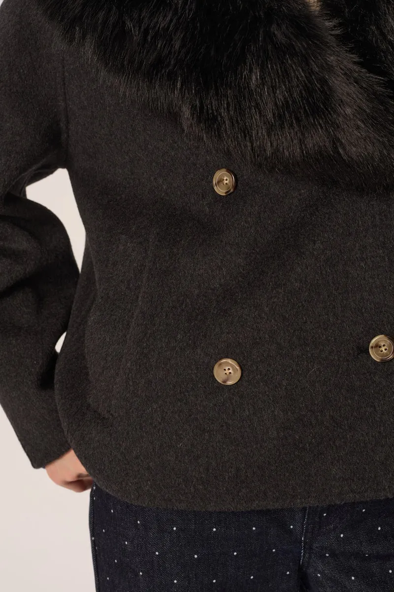 Manteau Yva Anthracite