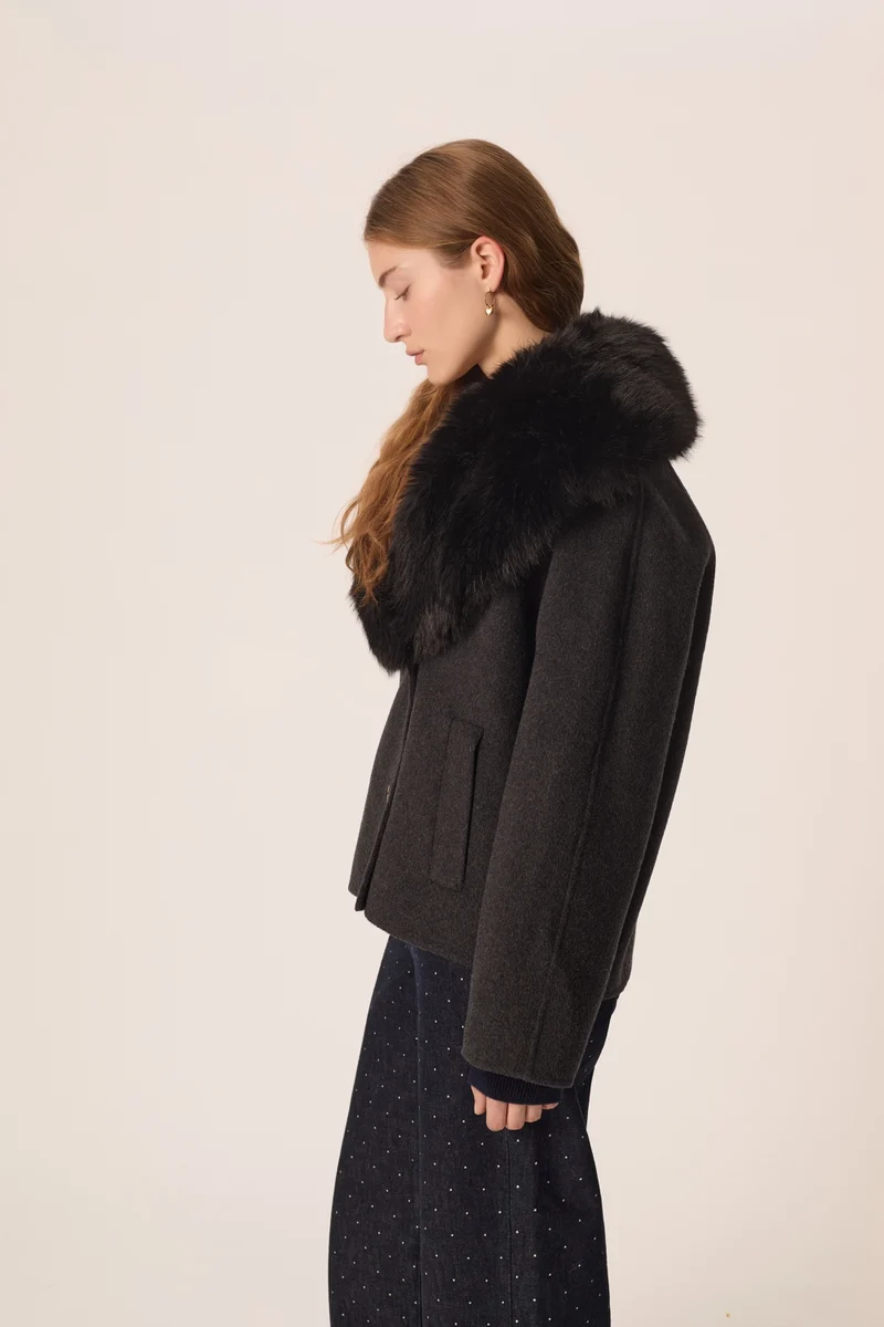 Manteau Yva Anthracite