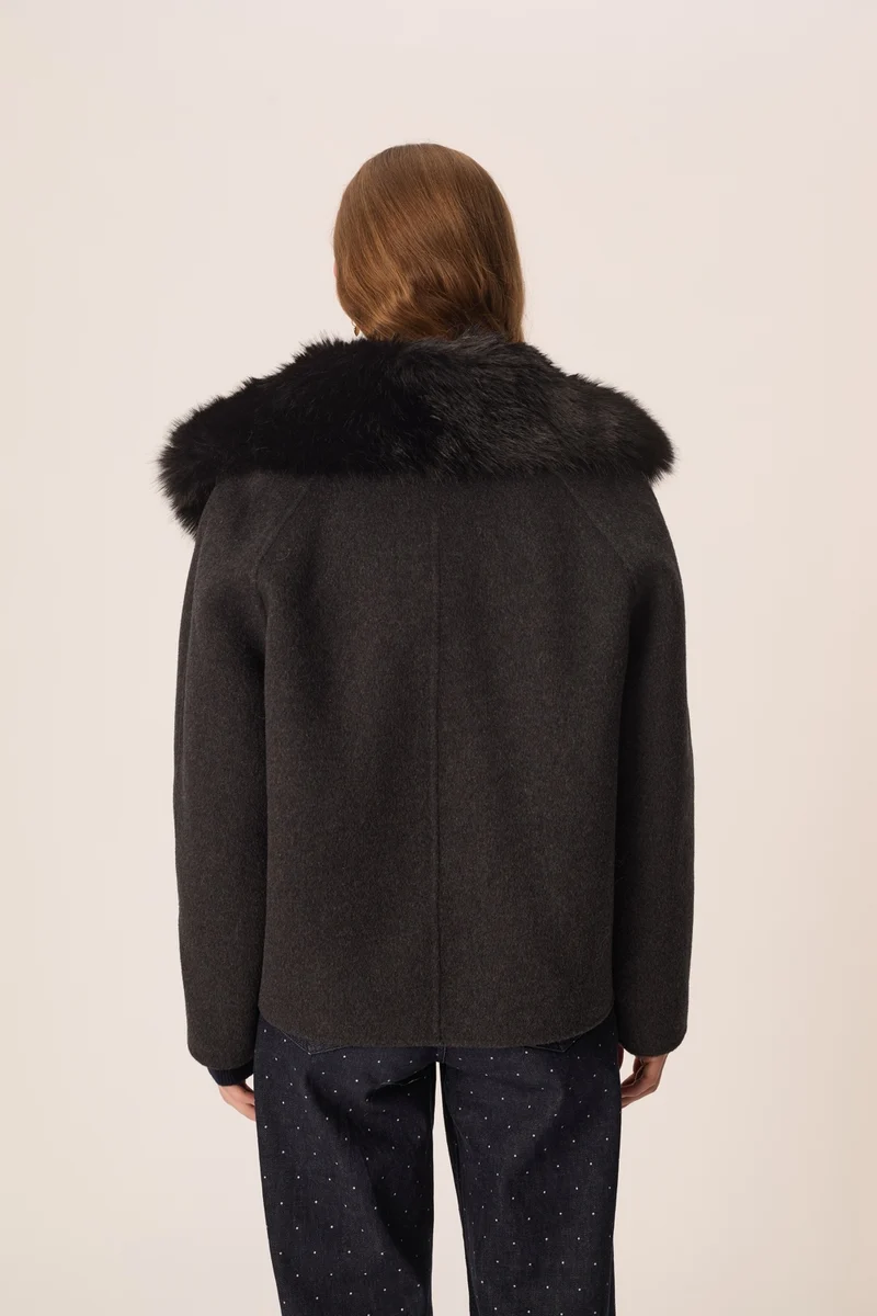 Manteau Yva Anthracite