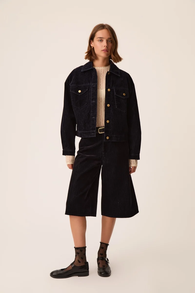 Veste Lana Marine