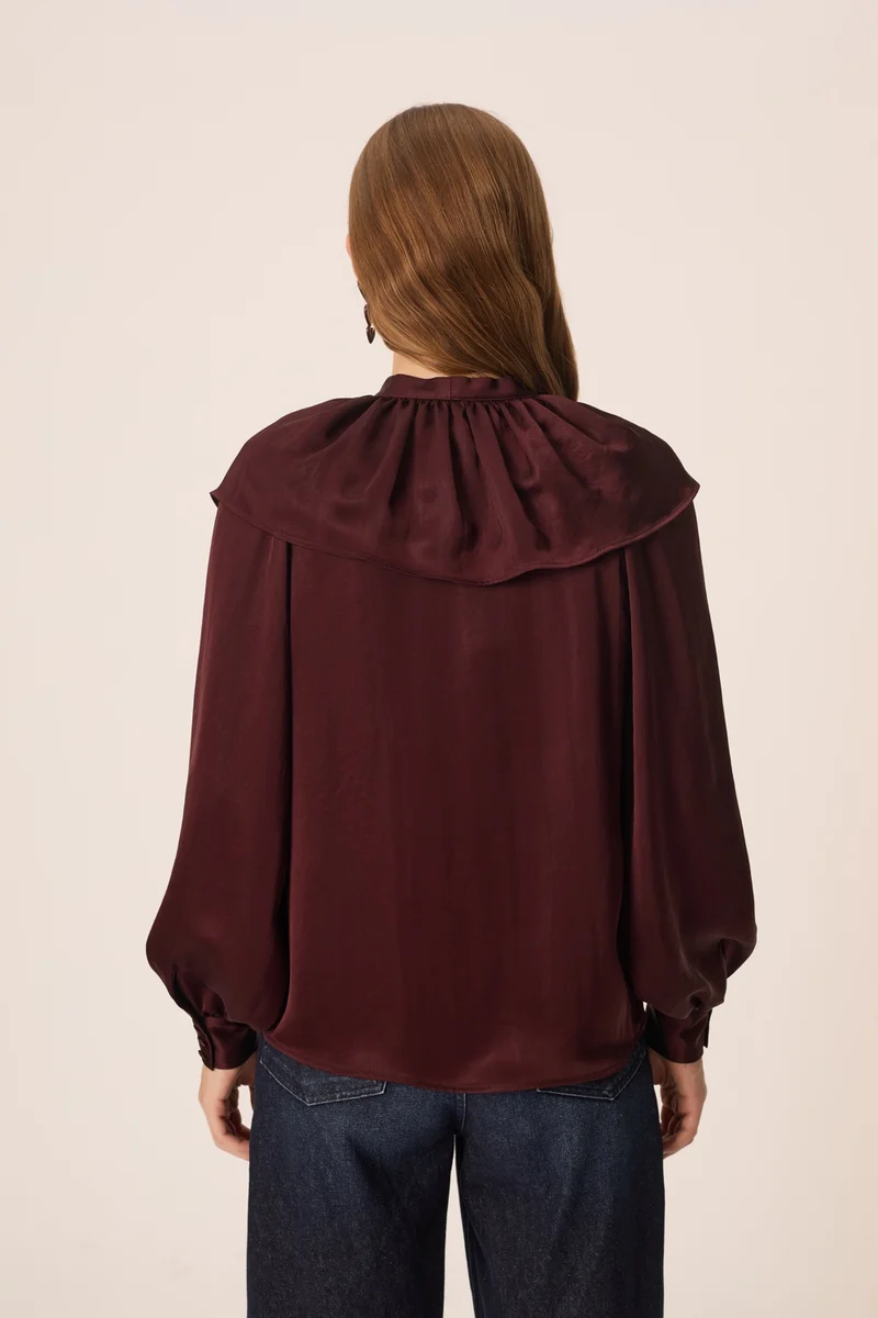 Blouse Satia Prune