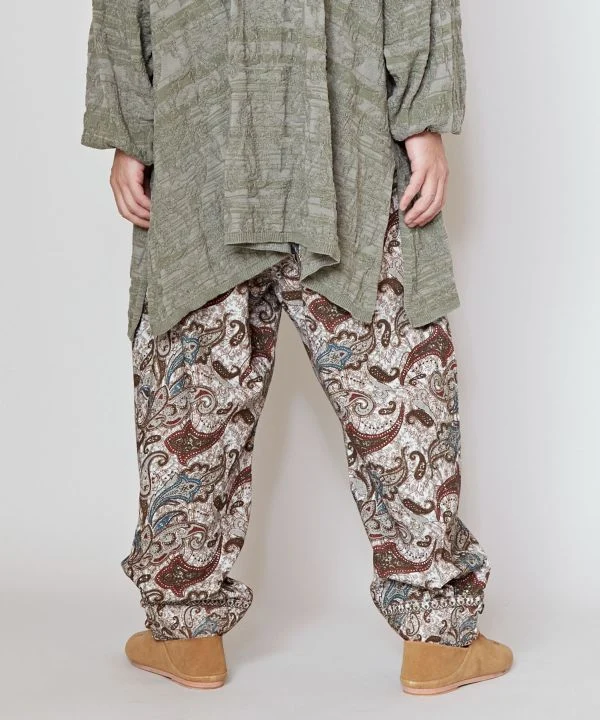 Pantalon à imprimé cachemire