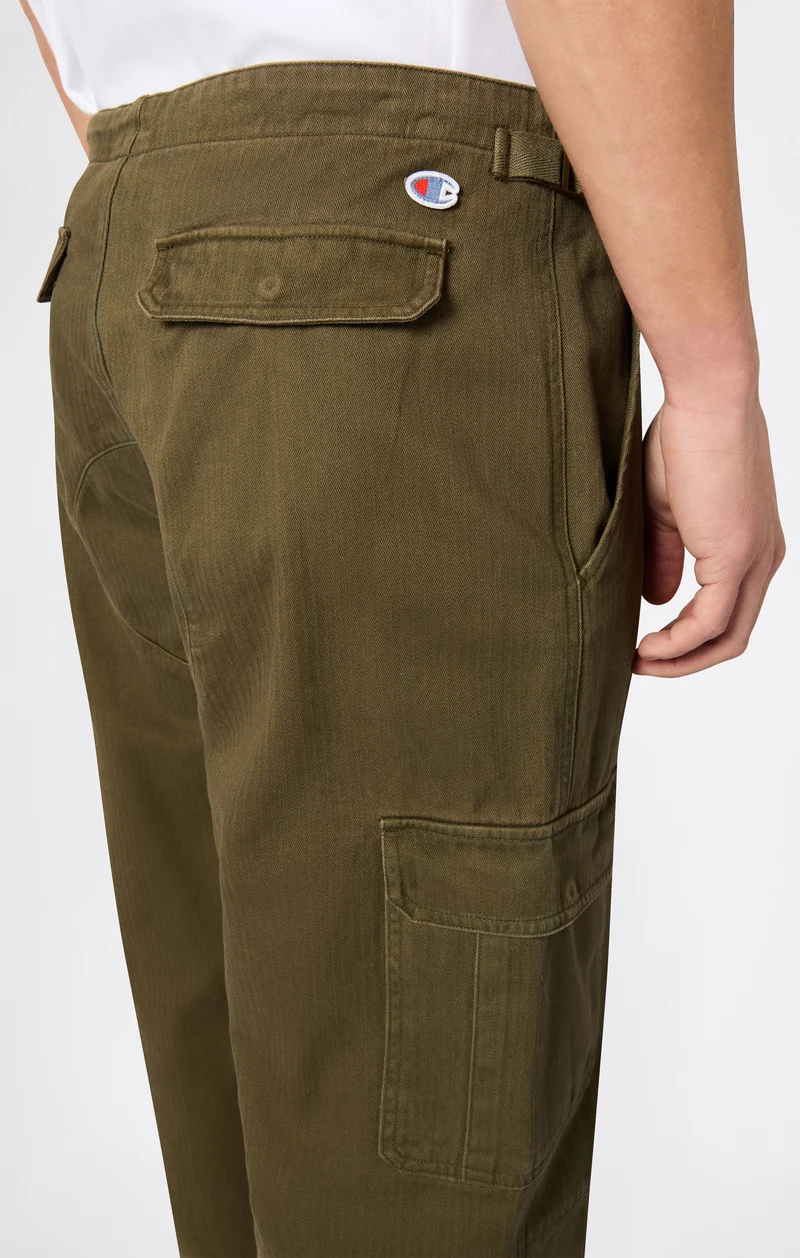 Men’s Woven Cargo Straight Hem Pants