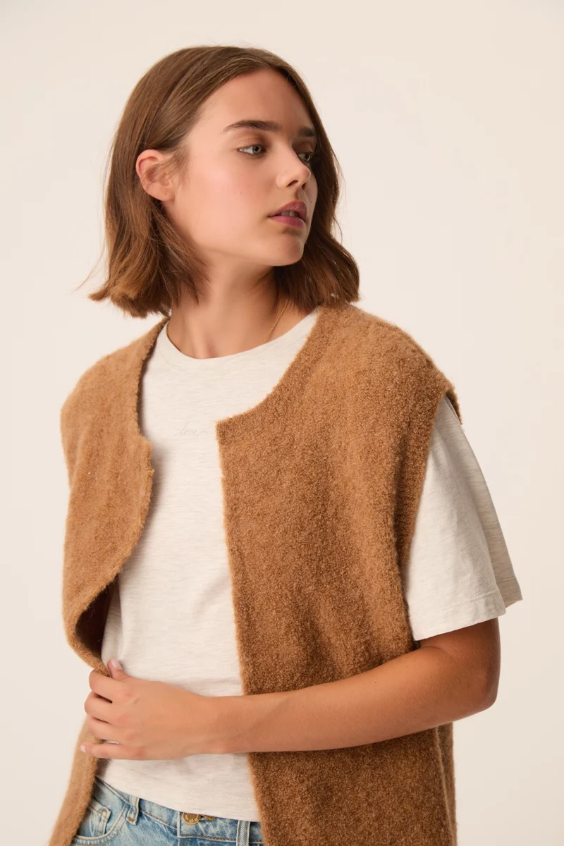 Gilet Achille Chamois