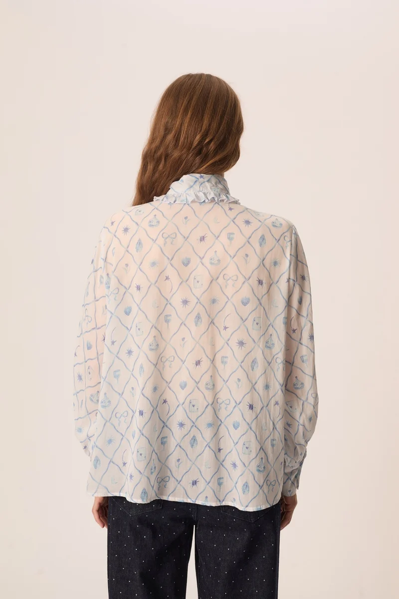 Blouse Elyte Cartes