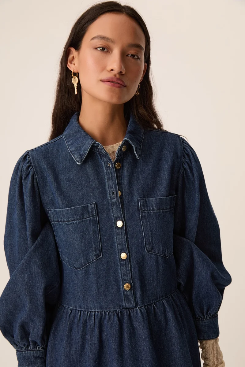 Robe Laika Dark Indigo