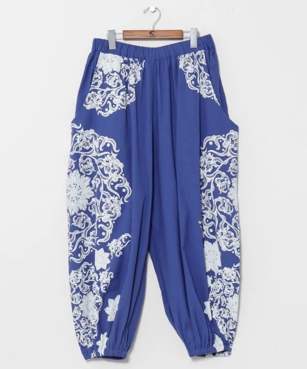 Amina Pantalon large Mandala x VORRUK