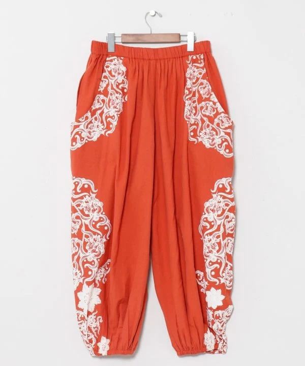 Amina Pantalon large Mandala x VORRUK