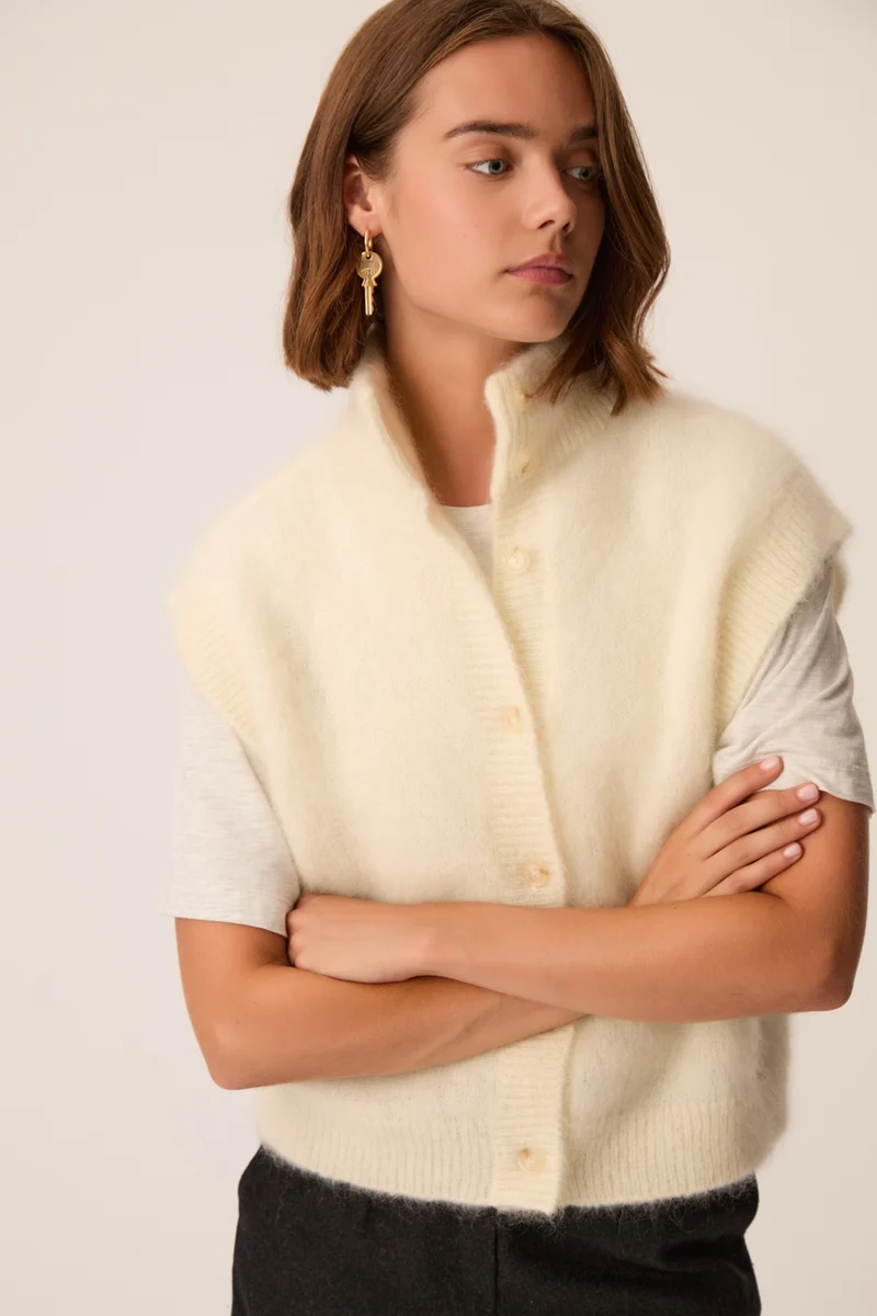 Gilet Alibou Creme