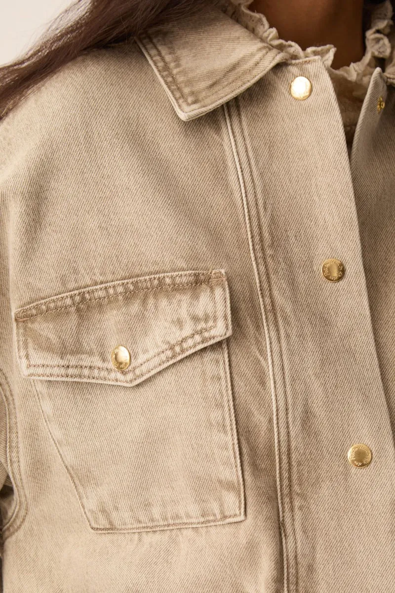 Veste Laina Argile