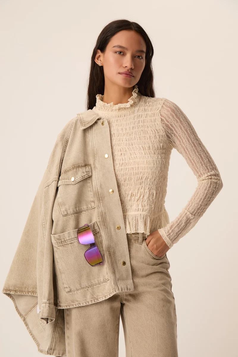 Veste Laina Argile