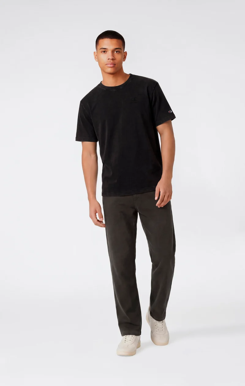 Men’s Straight Leg Washed Pants Icons