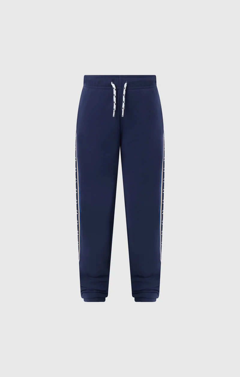 Boys’ Rib Cuff Pants with Tape Logo