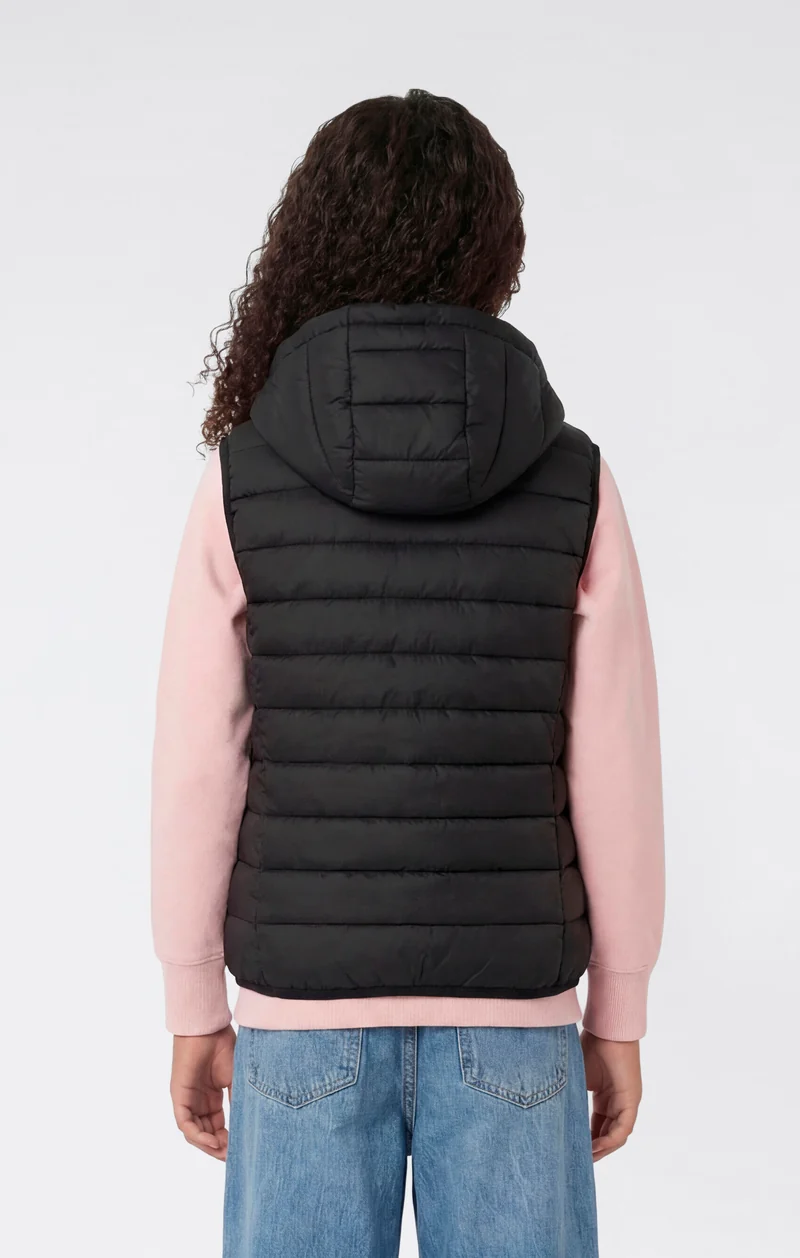 Boys’ Padded Hooded Vest