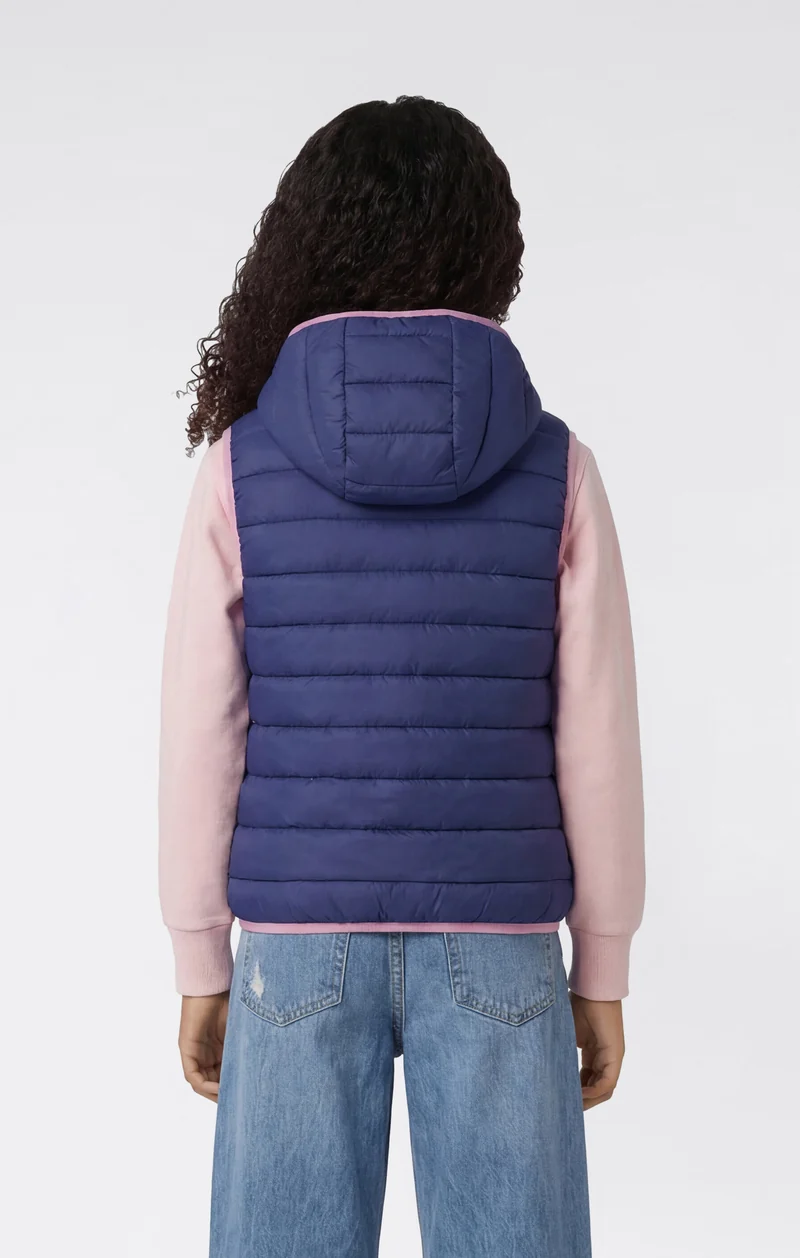 Boys’ Padded Hooded Vest