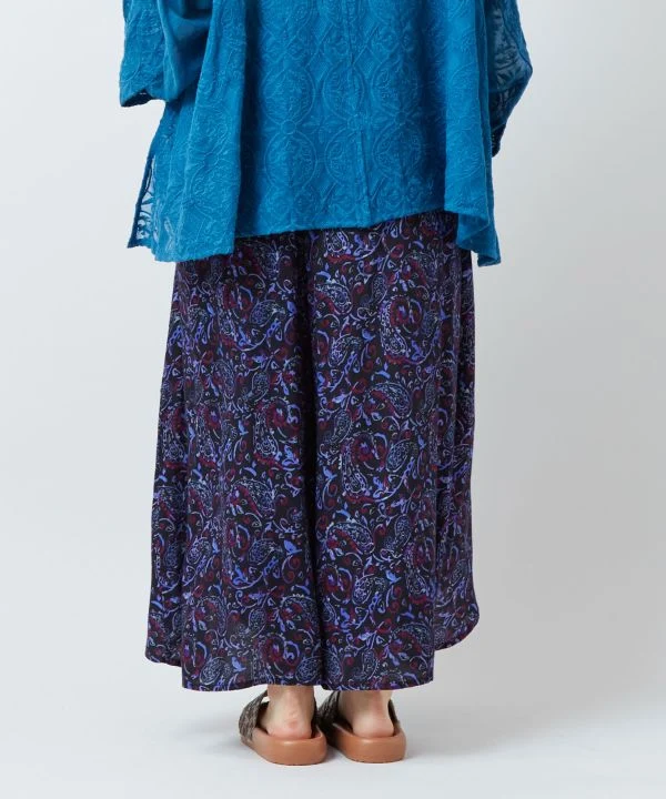 Pantalon à bordure cachemire
