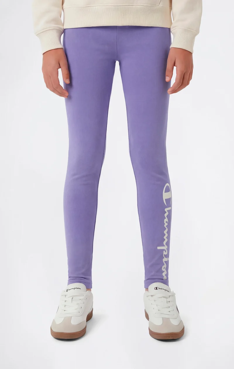 Girls’ Leggings with Maxi Logo
