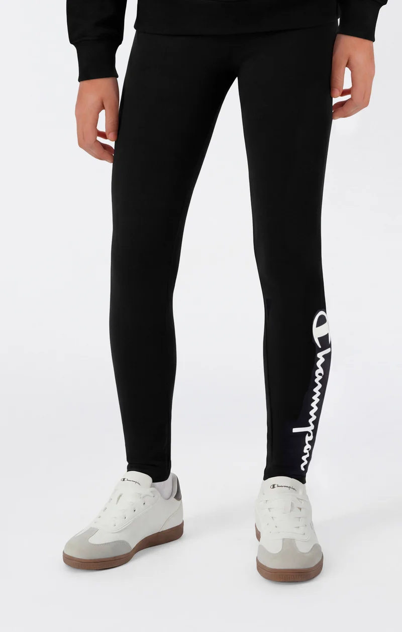 Girls’ Leggings with Maxi Logo