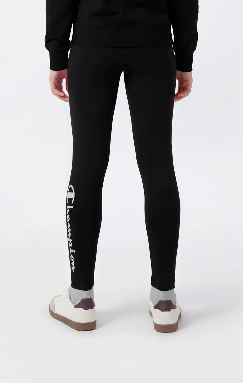 Girls’ Leggings with Maxi Logo