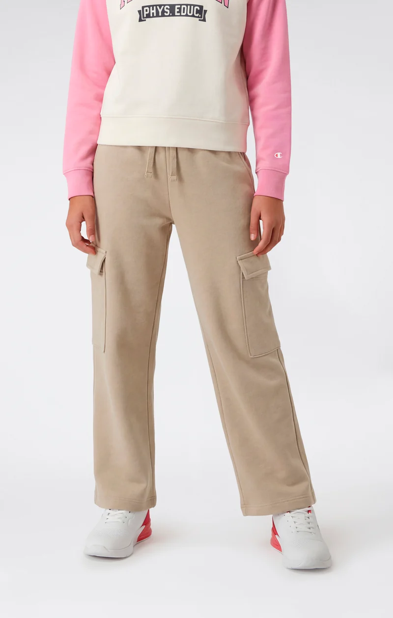 Girls’ Lightweight Straight-Leg Cargo Pants Icons