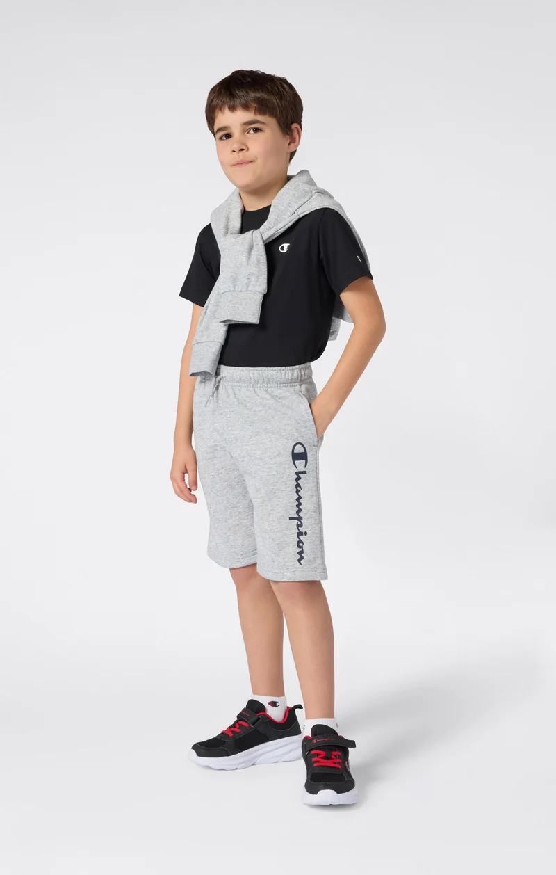 Boys’ Shorts with Maxi Printed Logo