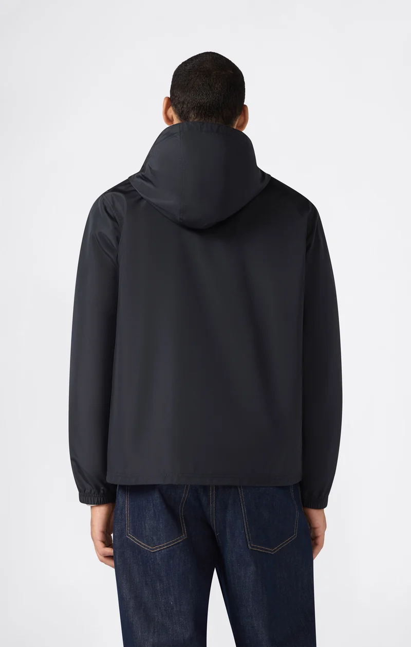 Men’s Lightweight Full Zip Hooded Windbreaker Jacket