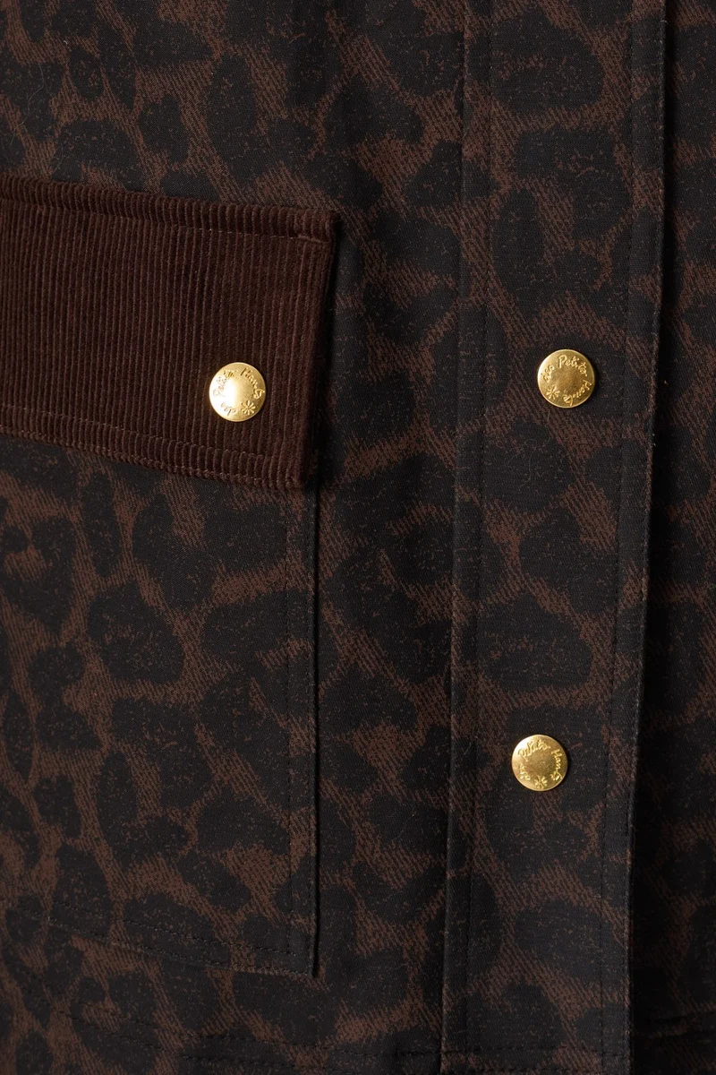 Manteau Yolanda Leopard